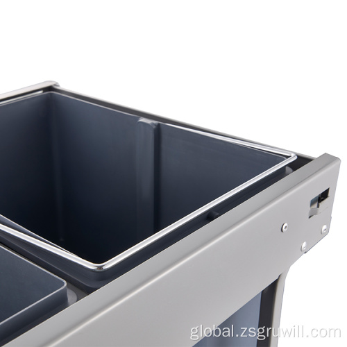 Pull-out Kitchen Waste Bin kitchen cabinet pull out waste bin Supplier